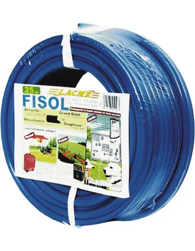 fil fisol 25m, sécurité, grand débit, résistance, souplesse.