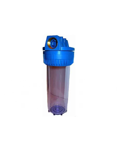 filtre en deux parties avec bol transparent insert en laiton 94 3/4 3/4
