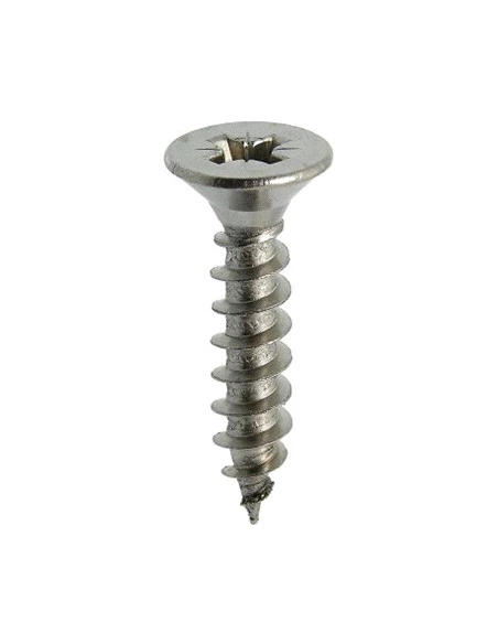 vis á bois tête fraisée embout cruciforme qualité inox