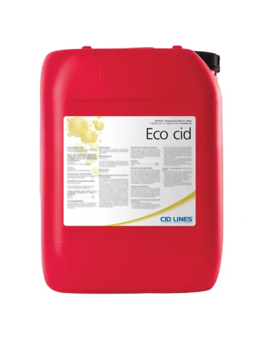 nettoyant/detartrant 'eco cid' pour machine a traire jerrican de 25 kg
