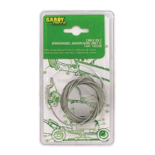 cable en z l 2500 mm diam 1,4 mm