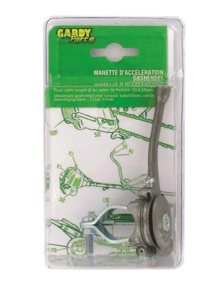 Manette d'accélérateur pourcable souple (motoculture)
