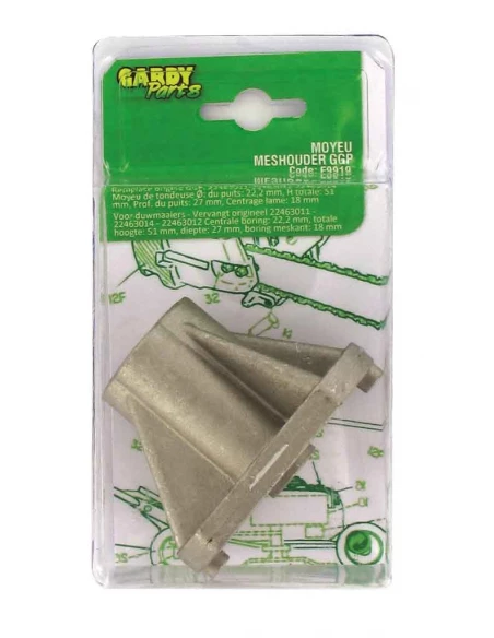 Moyeu de lame ggp remplacemnt 22463011 22463012 22463014