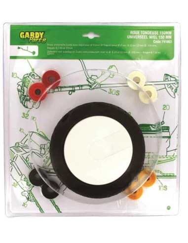 Roue ø 150 mm pour tondeuse