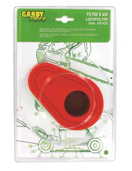 filtre a air briggs 4108466