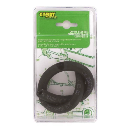 durite tressée diam int 6,35 mm 30 cm