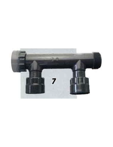 collecteur pvc mf 26x34 3 sorties f 26x34