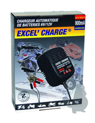 chargeur de batterie universelle pour autoportee (batterie 3a)