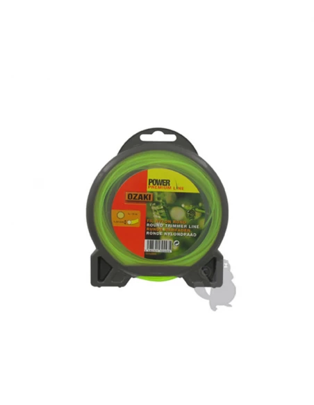 Coque fil nylon rond OZAKI PREMIUM - Longueur: 15m, Ø: 1,30mm