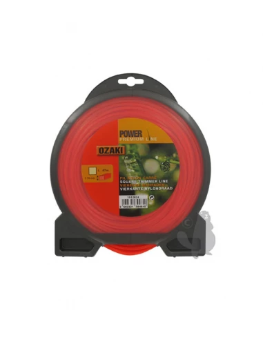 Coque fil nylon carré OZAKI PREMIUM - Longueur: 57m, Ø: 2,70mm