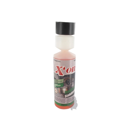 Stabilisant carburant X'OIL 250ml.Stabilise la qualité et les propriétés du carburant pendant la pér