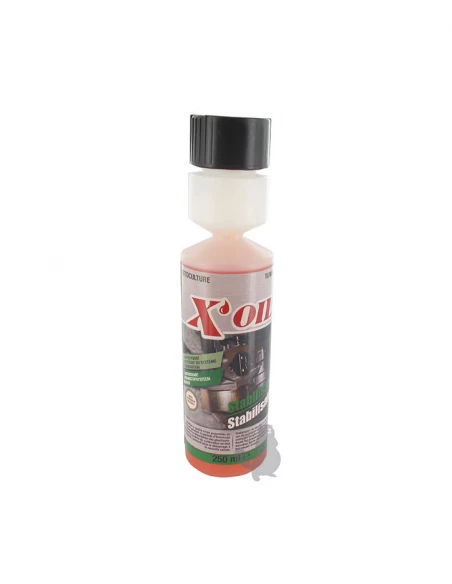 Stabilisant carburant X'OIL 250ml.Stabilise la qualité et les propriétés du carburant pendant la pér