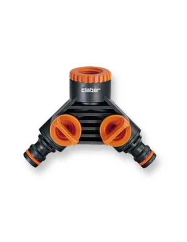 Raccord double nez de robinet - CLABER