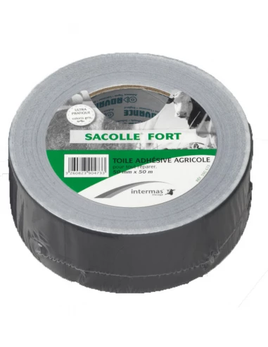 ruban adhesif 'sacolle fort' gris 50mm x 50m