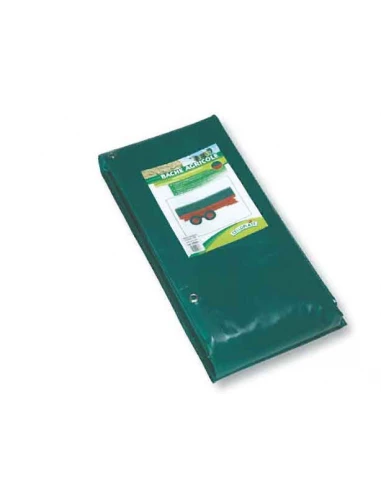 bache remorque lt55 3x6m pvc verte