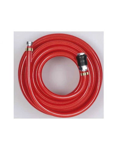 tuyau air 13 x 8 - 10 bar - avec raccord universel - lg 10 m + adaptateur