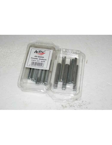 goupille elastique (mecanindus) ø8mm l.60 - activ' - coque de 6 pieces