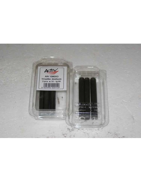goupille elastique (mecanindus) ø12mm l.80 - activ' - coque de 3 pieces