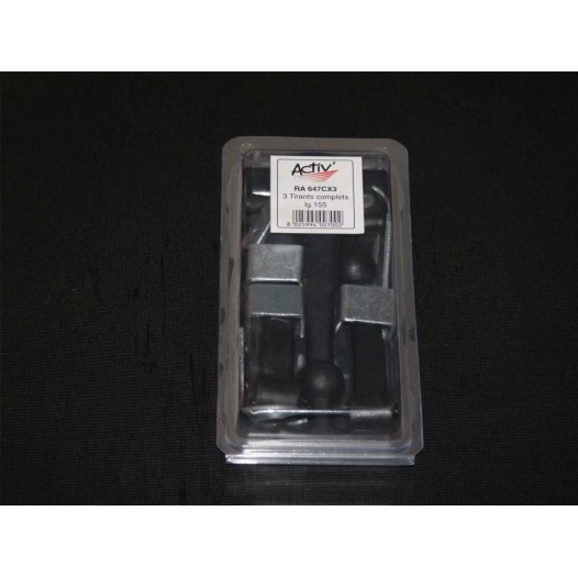 tirant pour coffre complet l.155 - activ' - coque de 3 pieces