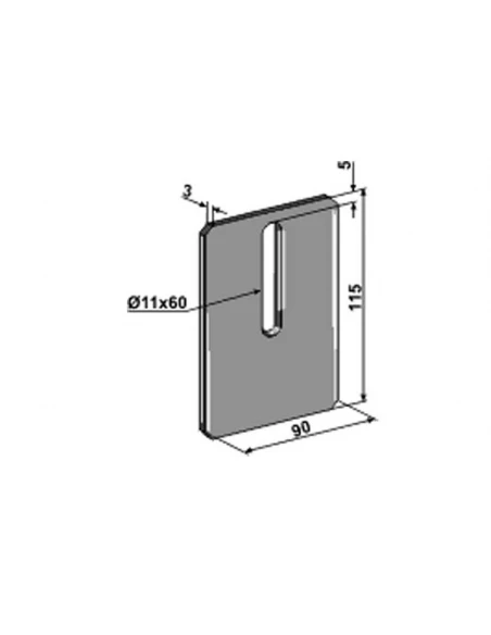 grattoir - amazone - adapt - 6081200