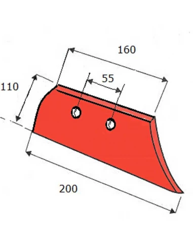 soc de rasette - gauche - kuhn/huard - adapt - 631101