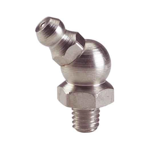 graisseurs «bec» 45° hydrauliques (din 71412) 8x100