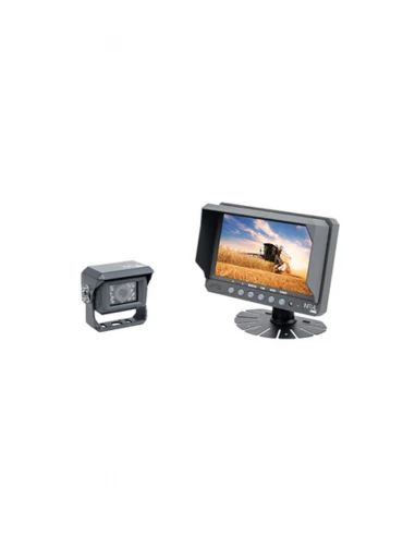 kit video initial eco - 12/24v - monit. 7'' / 2 entrees / ecr intermit - 1 came