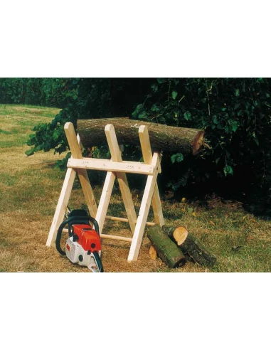 chevalet de sciage bois 3 bras