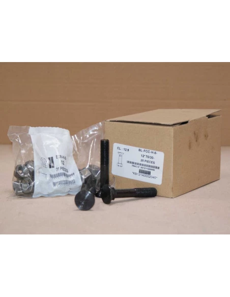 boulon tfcc cl12.9 hu ecrou 8 12*70 boite de 25 - (tfcc1270129)