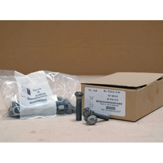 boulon tocc kong. Cl6.8 10*45 boite de 25 - (tocc104588)