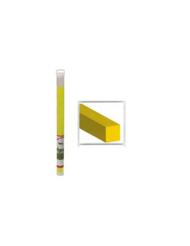 fil nylon pro tube carre jaune diam: 4 x 38cm - 25pcs