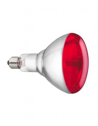 Ampoule Reflecteur R125 Infrarouge 250w E27 Couleur: Rouge - Philips