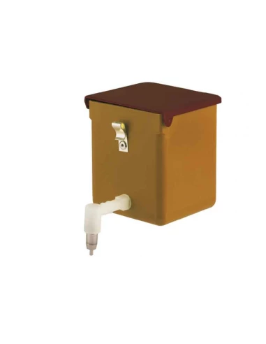 abreuvoir lapins special pvc 1000ml 8x8x18cm