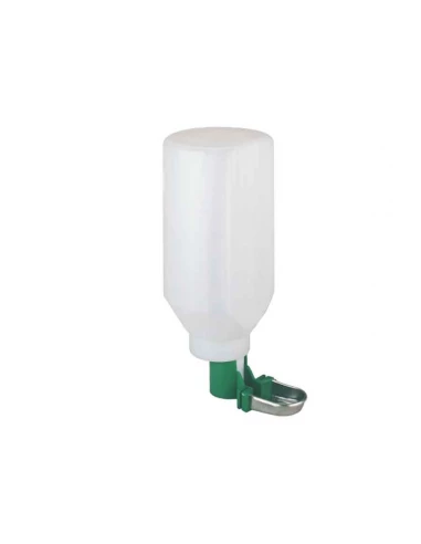 abreuvoir lapins bac en acier inoxydable 1,5l