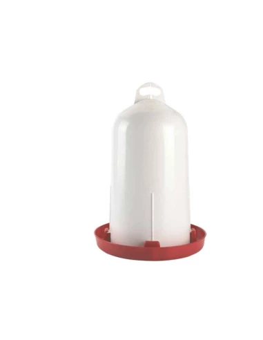 abreuvoir volailles double corps pvc 12l - alimentation auto