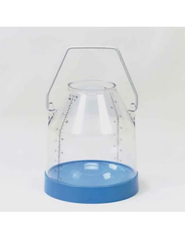 pot trayeur 30l plastique bleu 186 mm