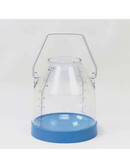 pot trayeur 30l plastique bleu 186 mm