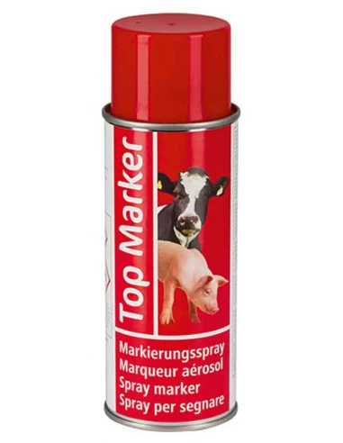spray de marquage topmarker 500 ml rouge