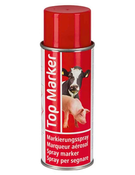 spray de marquage topmarker 500 ml rouge