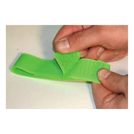 lot 10 bracelets Ruban auto-agrippant fluo assortis 36cm