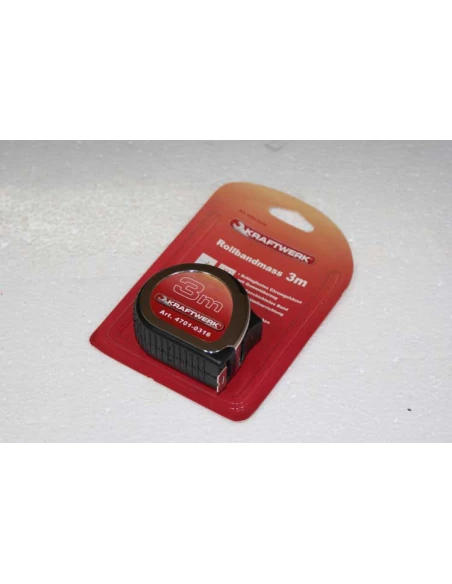 metre à rouleau chromé 3 m x 16mm krafterk (implant 2ml)