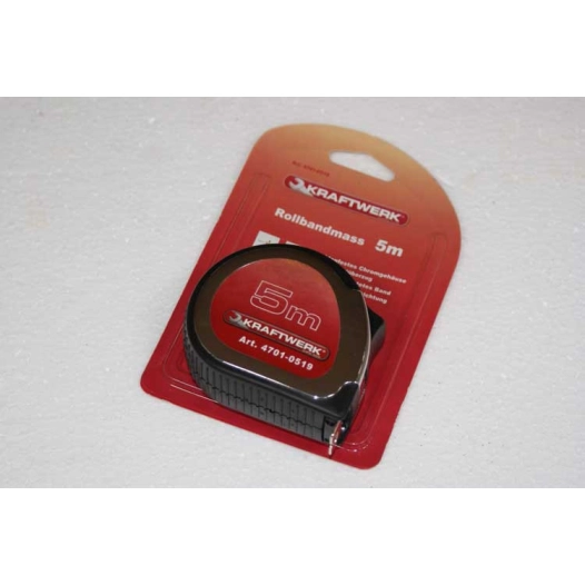 metre à rouleau chromé 5 m x 19mm kraftwerk (implant 2ml)