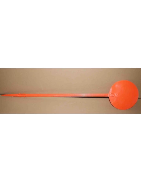 jalons orange - h : 75 cm - ø : 150 mm - lot de 100
