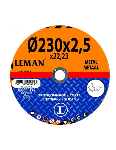 disque ebarbage metal 115x6x22.23 -- gamme standard