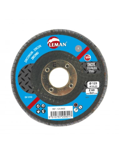 disque a lamelle bombe 125 grain 100 zirconium -- gamme pro