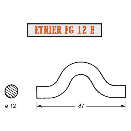 etrier fg 12 e