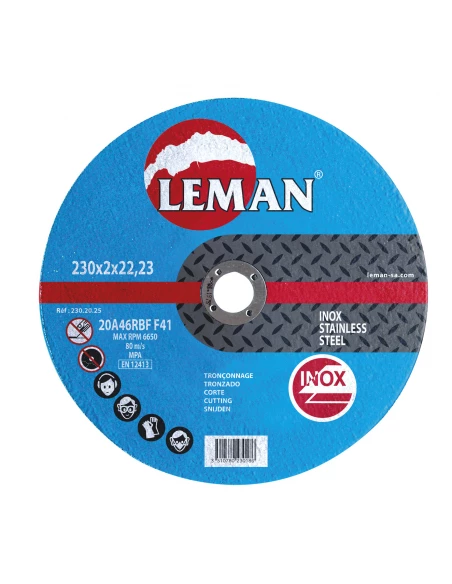 disque tronconnage fins inox 125x1.6x22.23 -- gamme pro