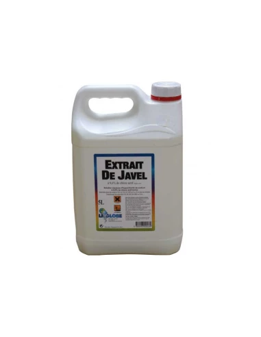 Extrait de javel concentree 9,6% - bidon 5 litres