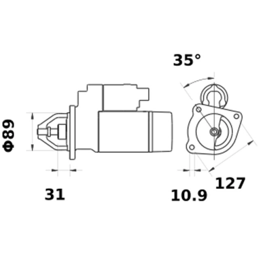 demarreur is0730 fendt (moteur man) 24v 4kw -