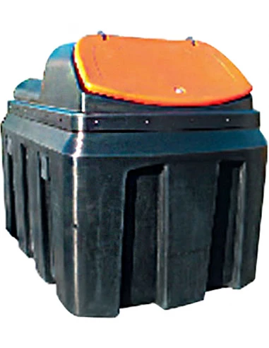 cuve fioul 2500l double paroi en polyethylene haute densite anti uv